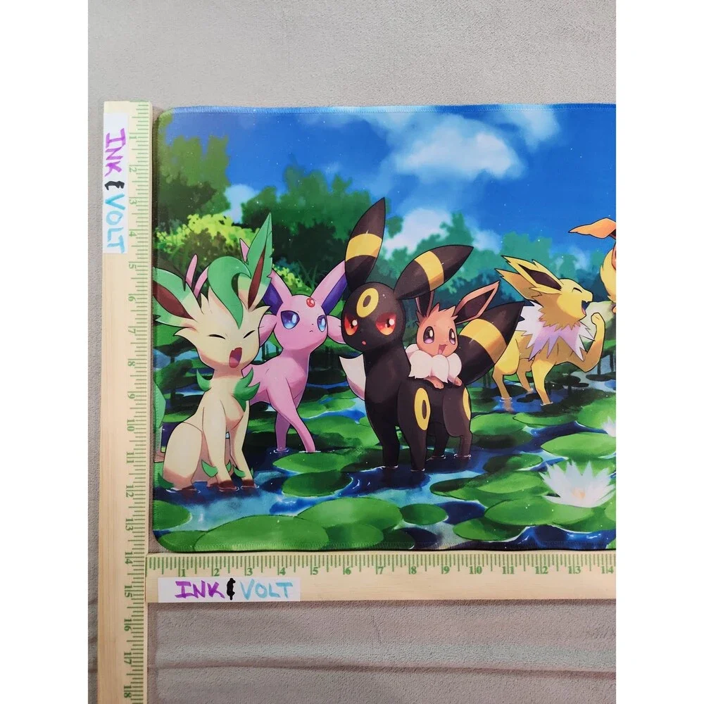 Pokémon Eeveelutions Lily Pad TCG Playmat - Eevee & Evolutions Desk Mat